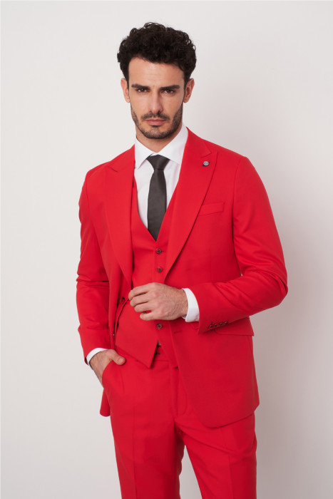 Пиджак 7camicie красный 46