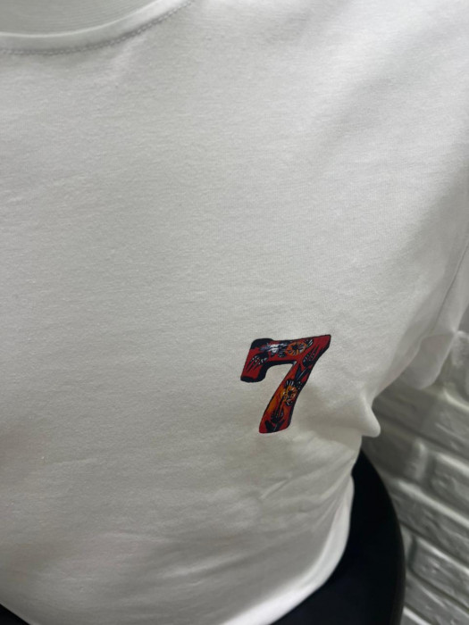 Футболка 7camicie белая S